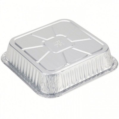 Hot Disposable Food Packaging 450ml Aluminium Foil Containers/Pan/Tray/Box Supplier