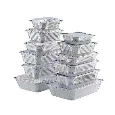 disposable aluminum foil container